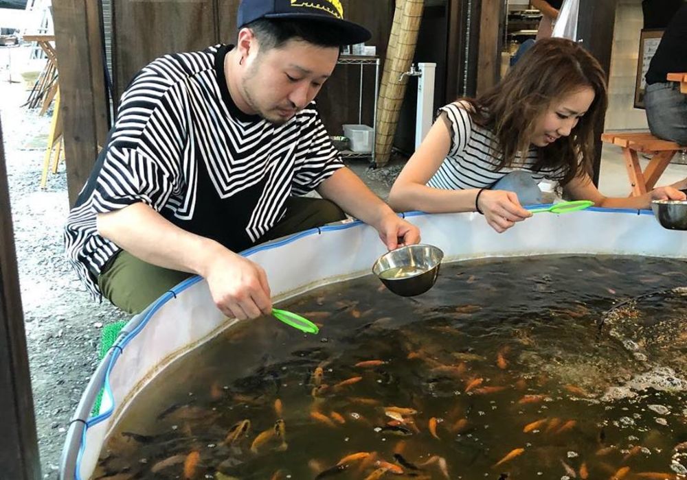 金魚すくい